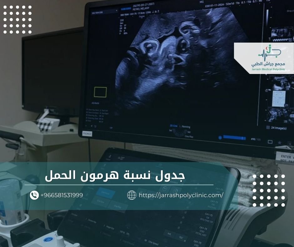 جدول نسبة هرمون الحمل