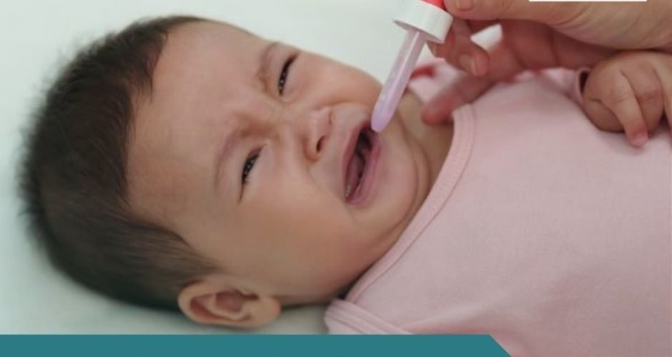 علاج مغص الرضع والغازات